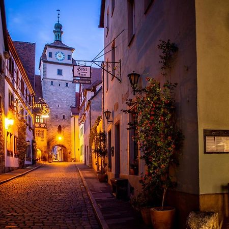 Gaestehaus Am Weissen Turm Rothenburg ob der Tauber Exterior photo