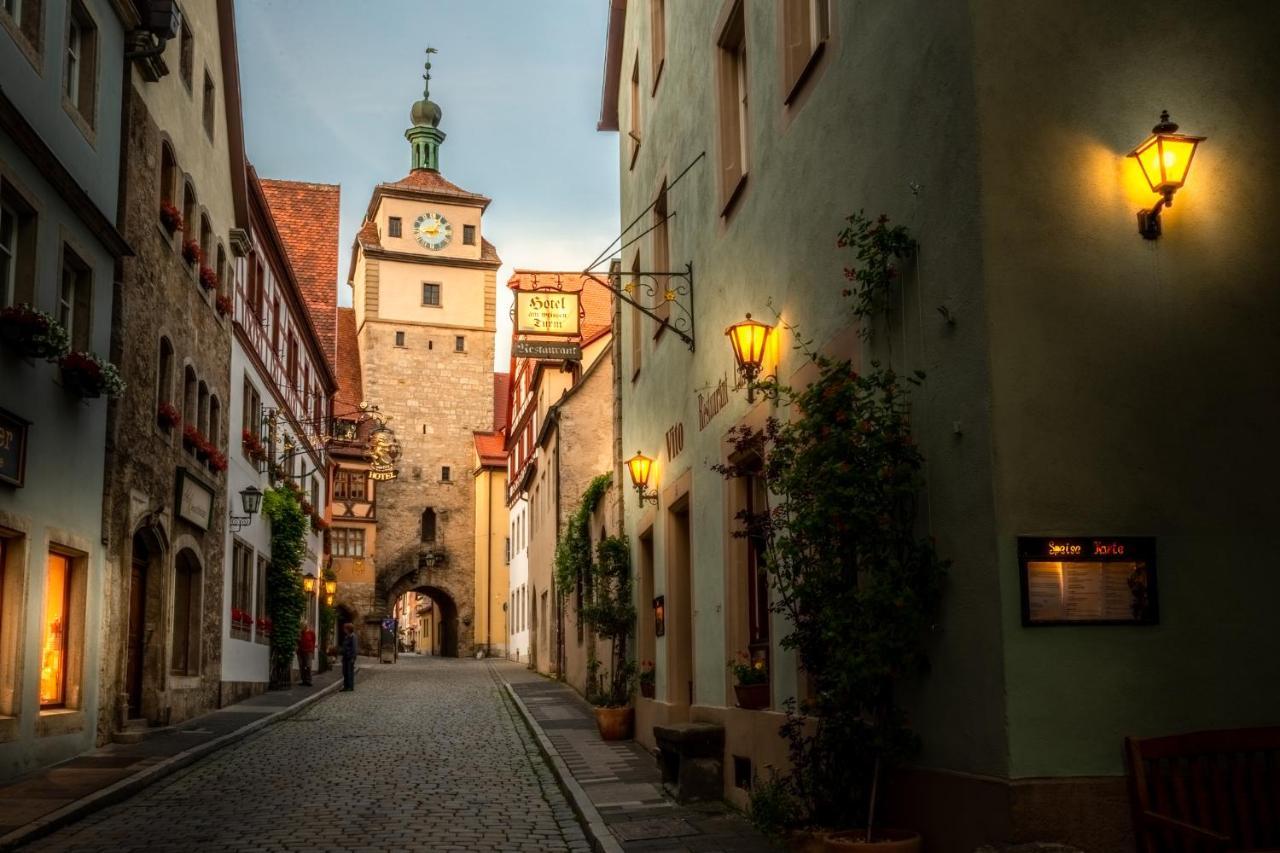 Gaestehaus Am Weissen Turm Rothenburg ob der Tauber Exterior photo