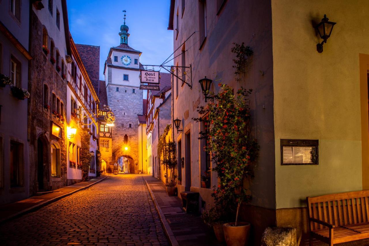 Gaestehaus Am Weissen Turm Rothenburg ob der Tauber Exterior photo
